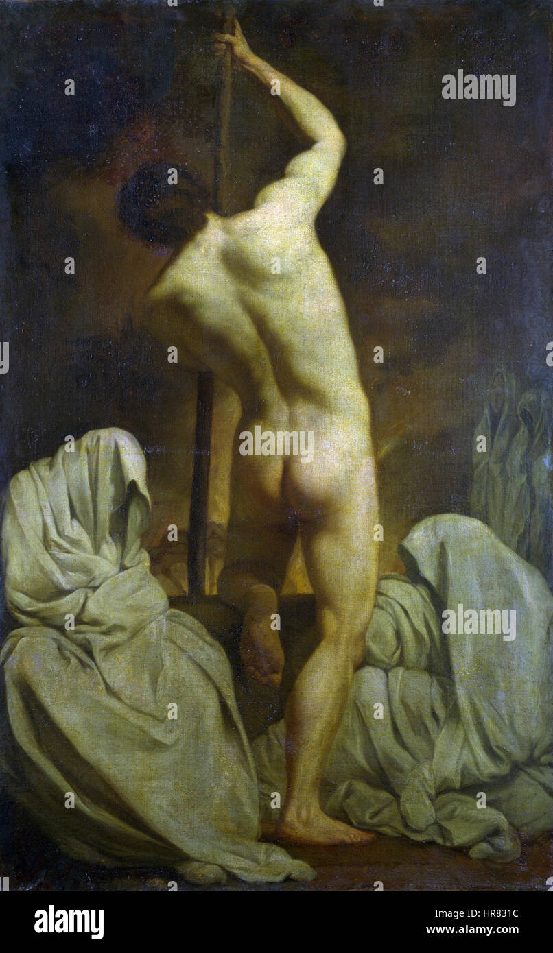 Subleyras charon passant les ombres, National Gallery, London Stock Photo