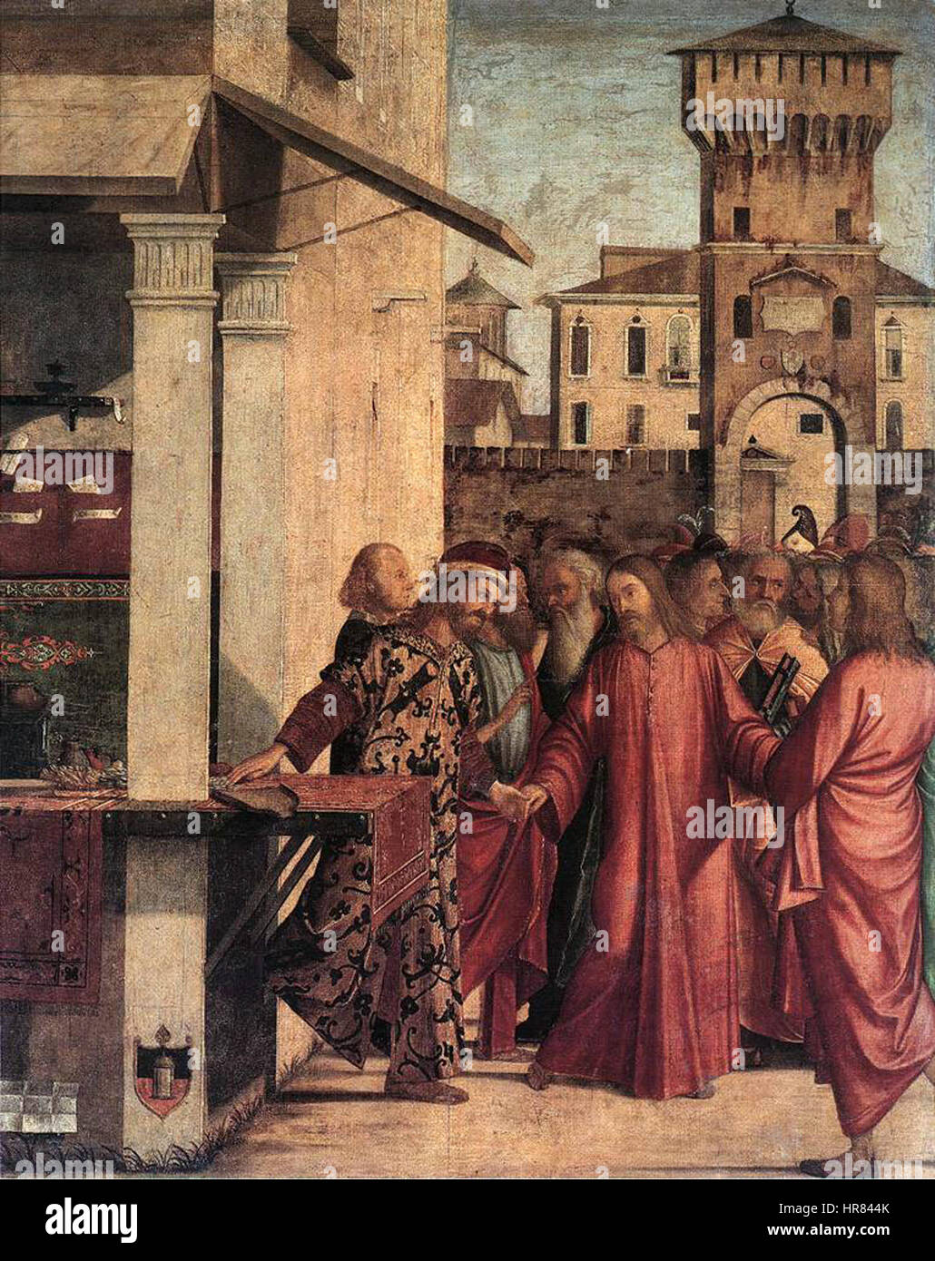 Vittore carpaccio, vocazione di san matteo Stock Photo