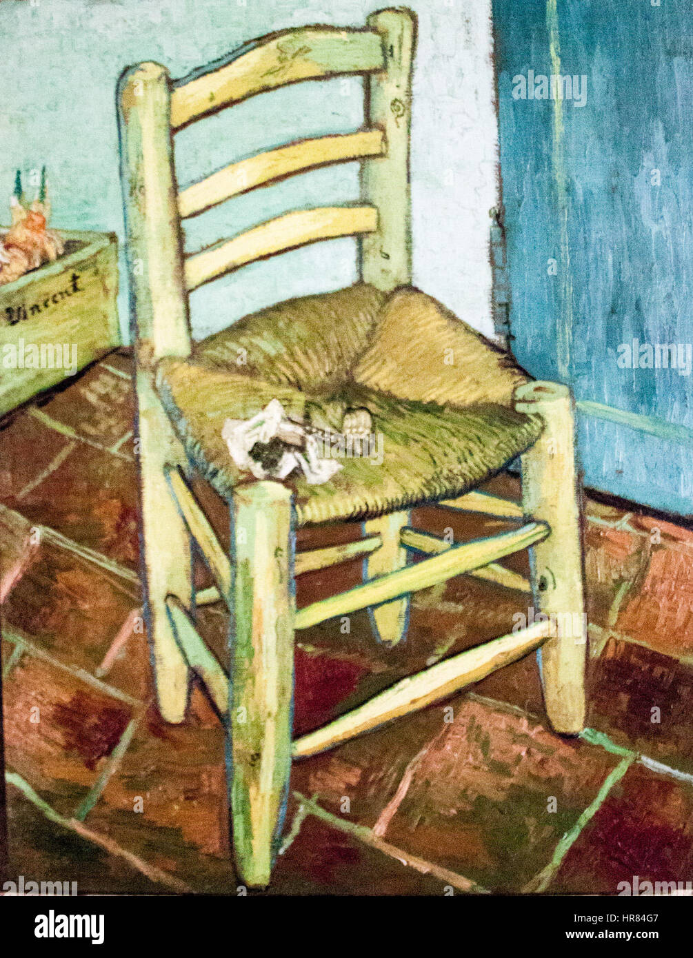 Vincent van Gogh’s 'Vincent’s Chair with His Pipe' is a famous still ...