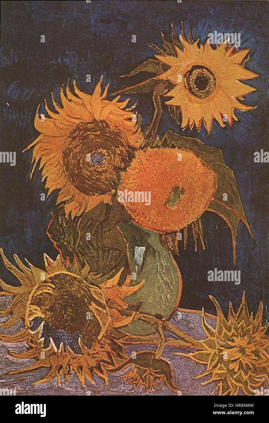 Sunflowers van gogh hires stock photography and images Alamy