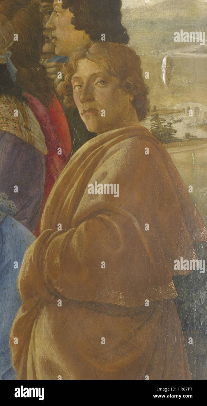 Zanobi-Altar - Sandro Botticelli 2 Stock Photo