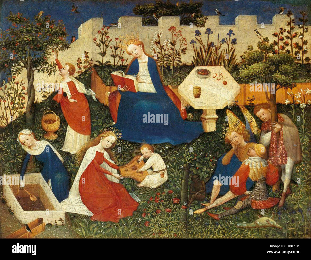 Adam and eve garden of eden hi-res stock photography and images - Alamy