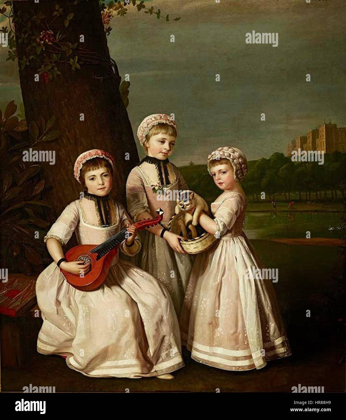 The Ladies Waldegrave Stock Photo Alamy