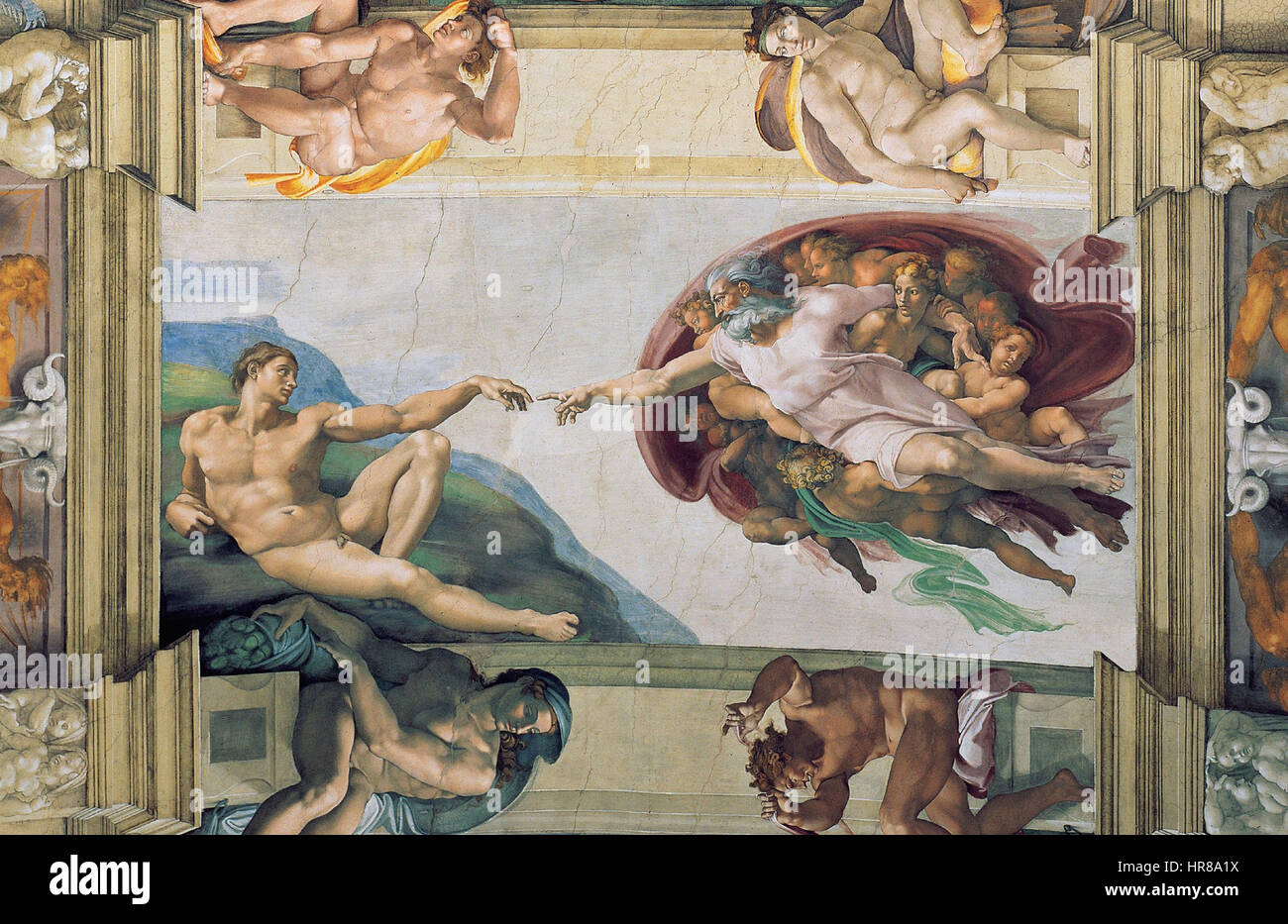 Creation of adam hi-res stock photography and images - Alamy