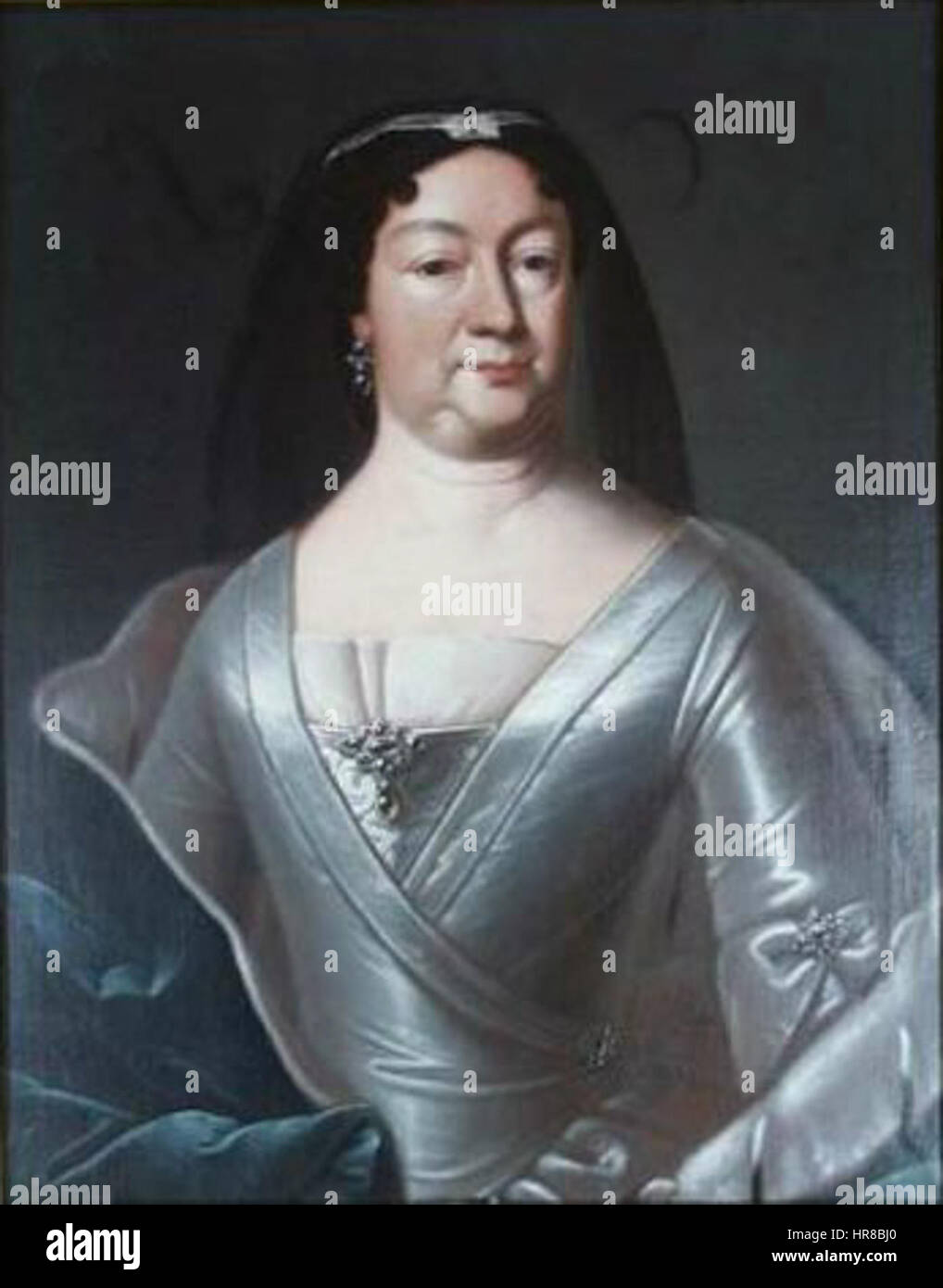 Sophie Albertine of Erbach-Erbach duchess of Saxe-Hildburghausen Stock Photo
