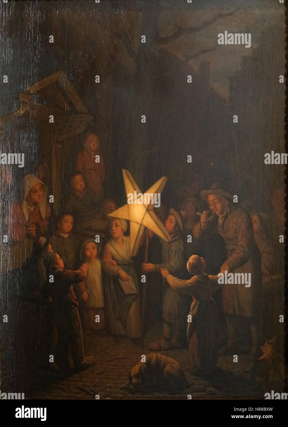 Pieter Christoffel's 'Twelfth Night' painting, housed in the Boijmans Van Beuningen Museum, captures scenes from Shakespeare's comedy. The artwork reflects the playful and romantic elements of the play, portraying the vibrant characters and humorous interactions in rich, detailed brushwork. Stock Photo