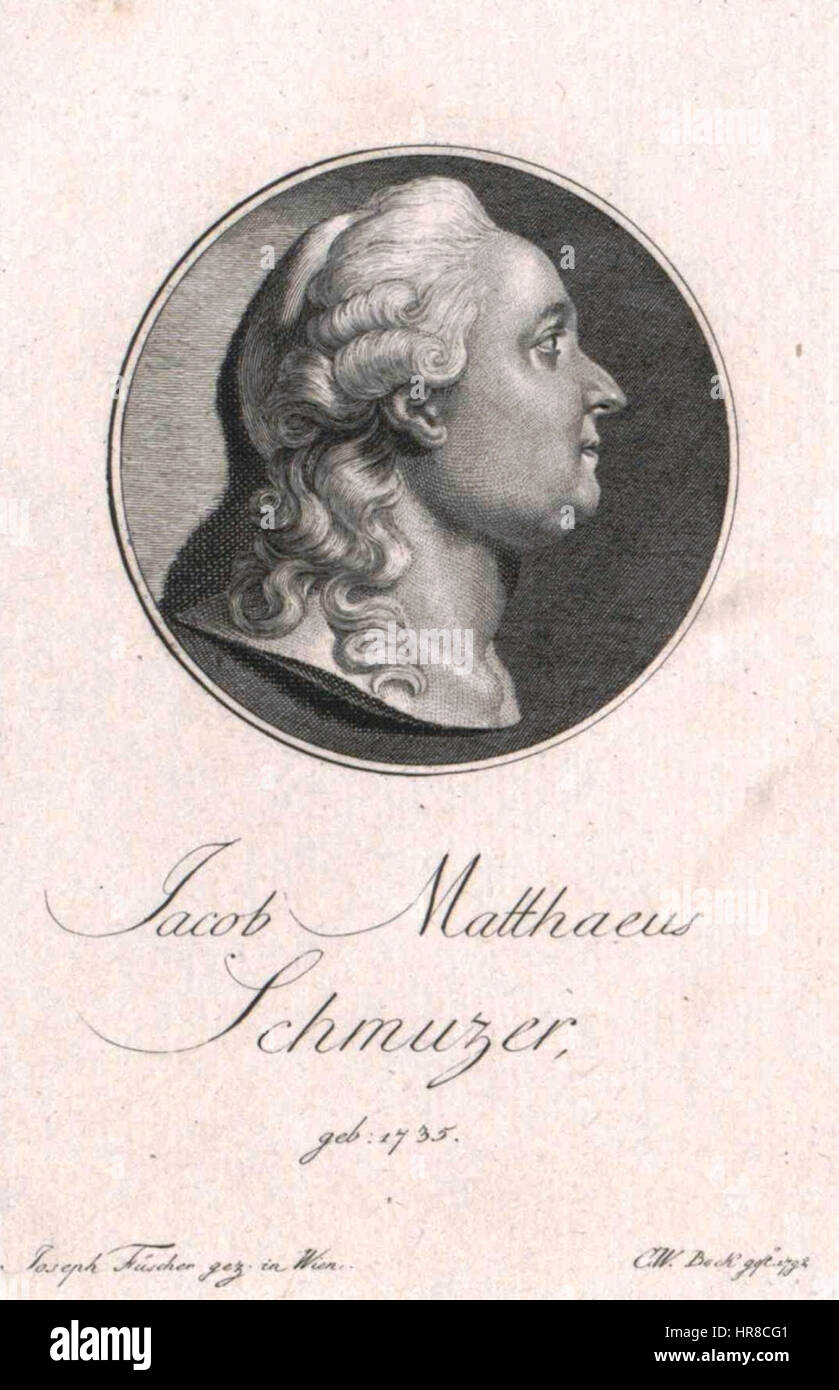 *WP Jacob Matthias Schmutzer* is known for his detailed engravings, particularly his landscapes and architectural prints. His works capture intricate details with precision, reflecting the 18th-century style of engraving. Stock Photo
