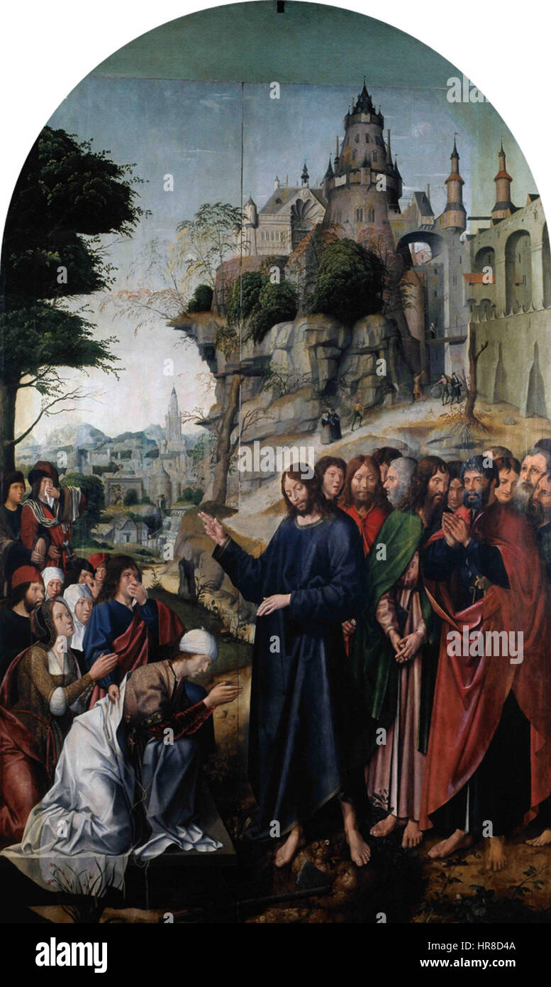 The Raising of Lazarus - Convento de Cristo Stock Photo - Alamy