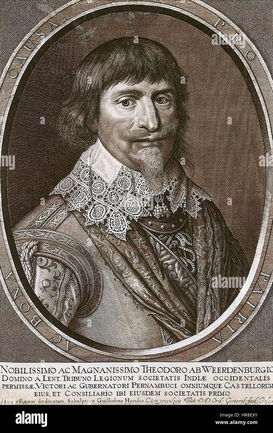 Wilhelm Houndius - Diederich van Waerdenburch Stock Photo