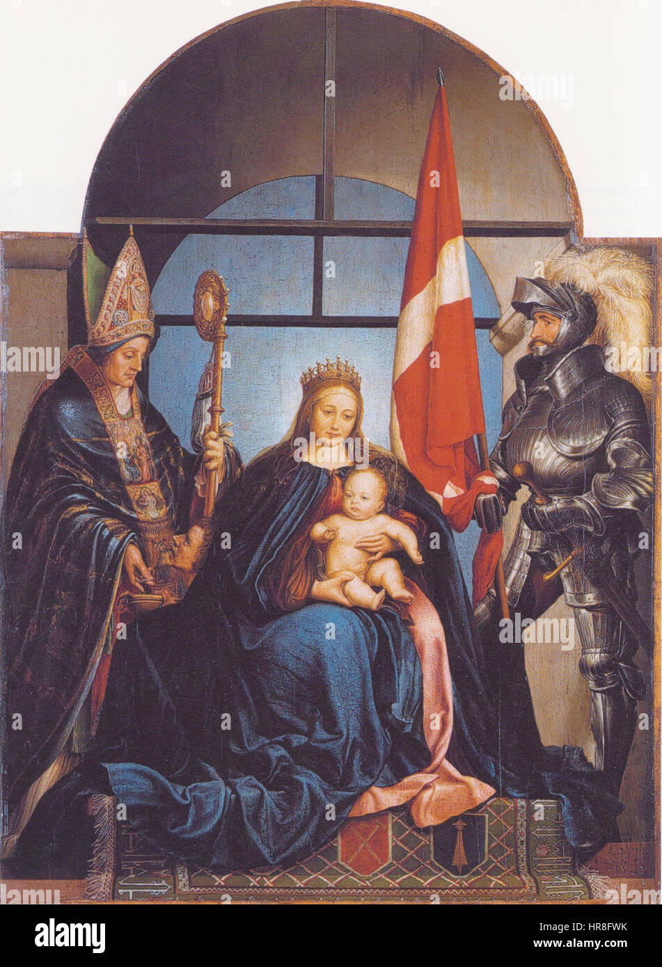 Solothurner Madonna Zustand vor 1971 Stock Photo