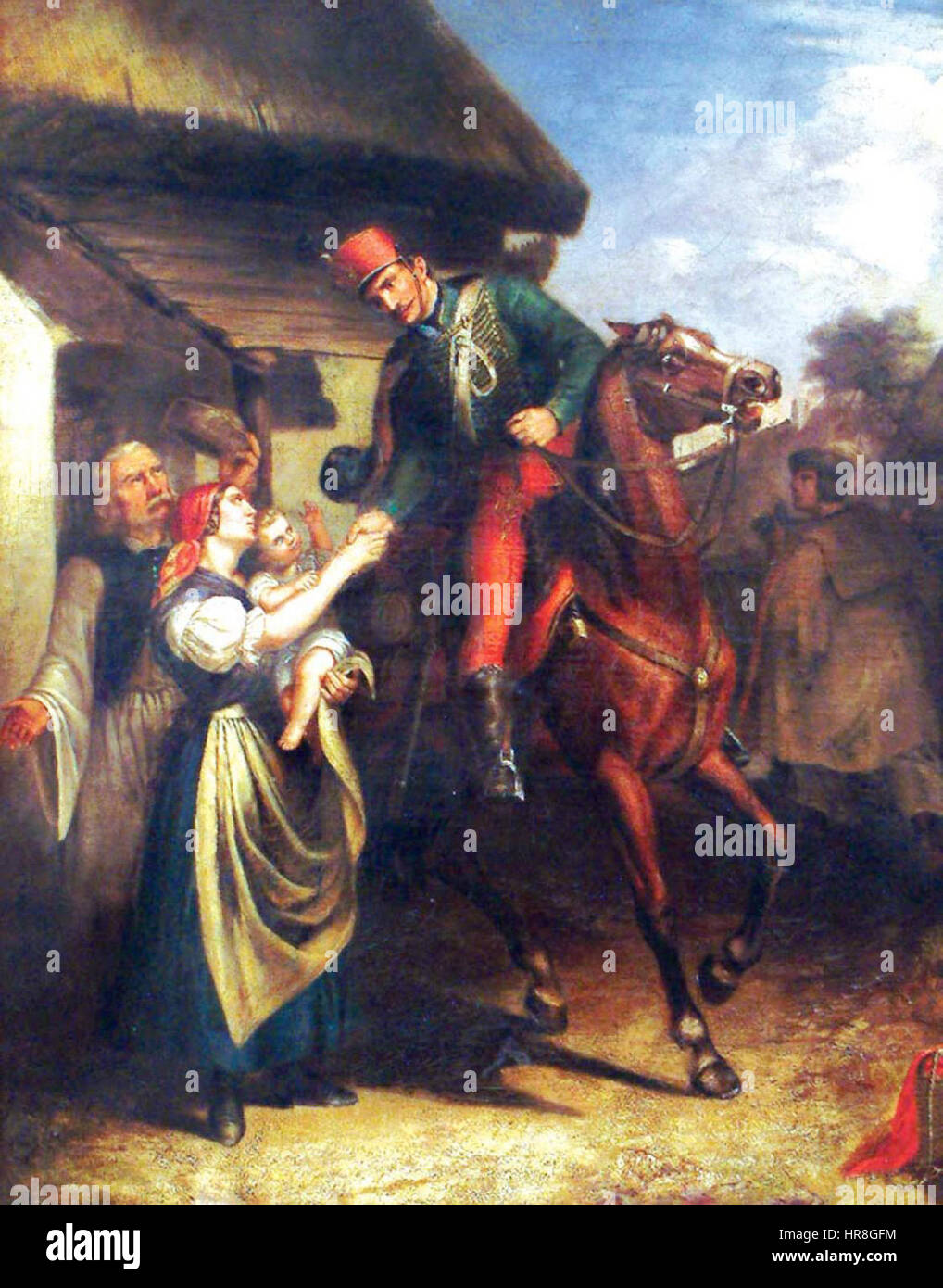 Than Farewell c. 1850 Stock Photo