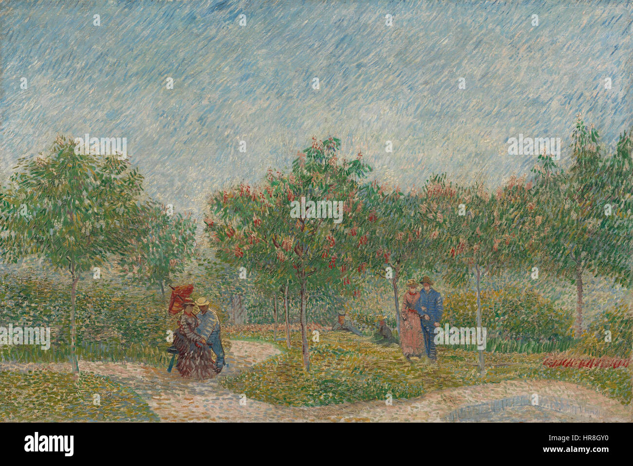 Tuin met geliefden Square Saint-Pierre - s0019V1962 - Van Gogh Museum Stock  Photo - Alamy