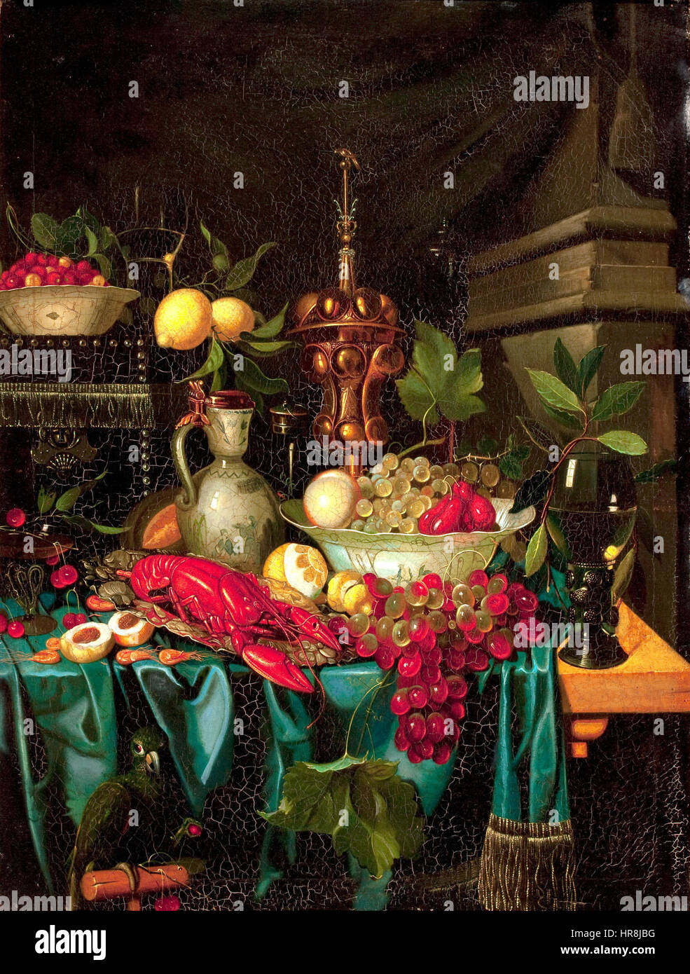 Still LifeJan Davidsz de Heem Stock Photo Alamy