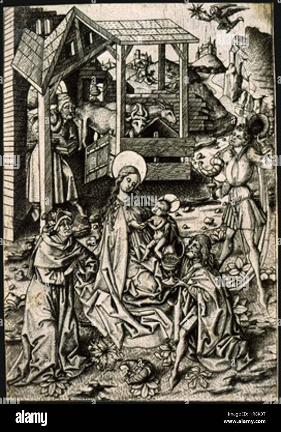 The Adoration of the Magi Stock Photo - Alamy