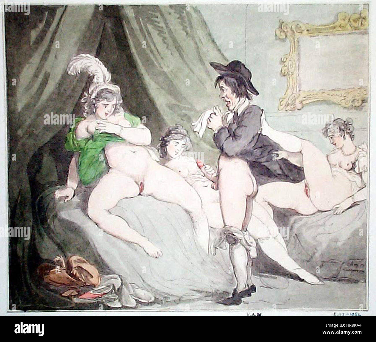 Thomas rowlandson georgian erotic pictures
