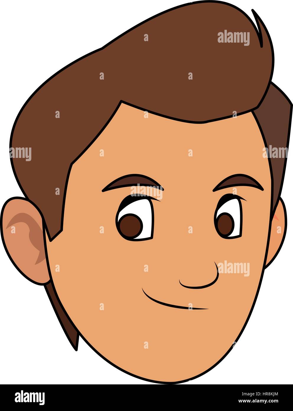 handsome young man icon image Stock Vector Image & Art - Alamy