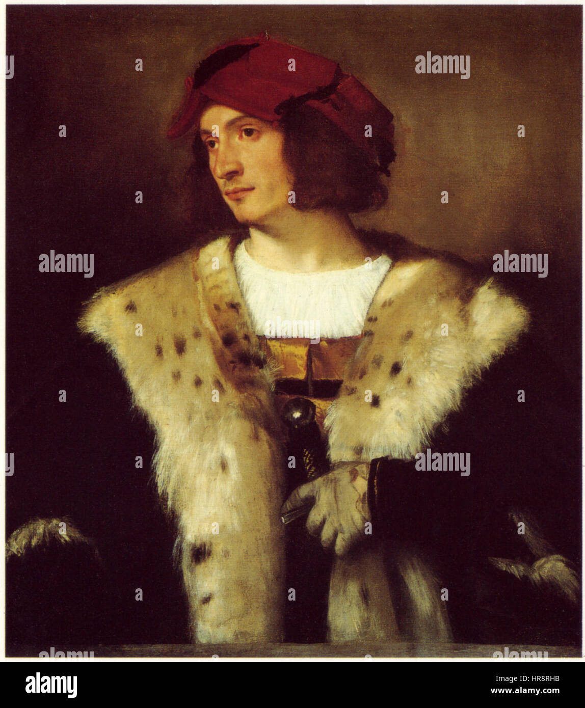 *Man with Red Hat* by Titian is a Renaissance portrait that highlights ...