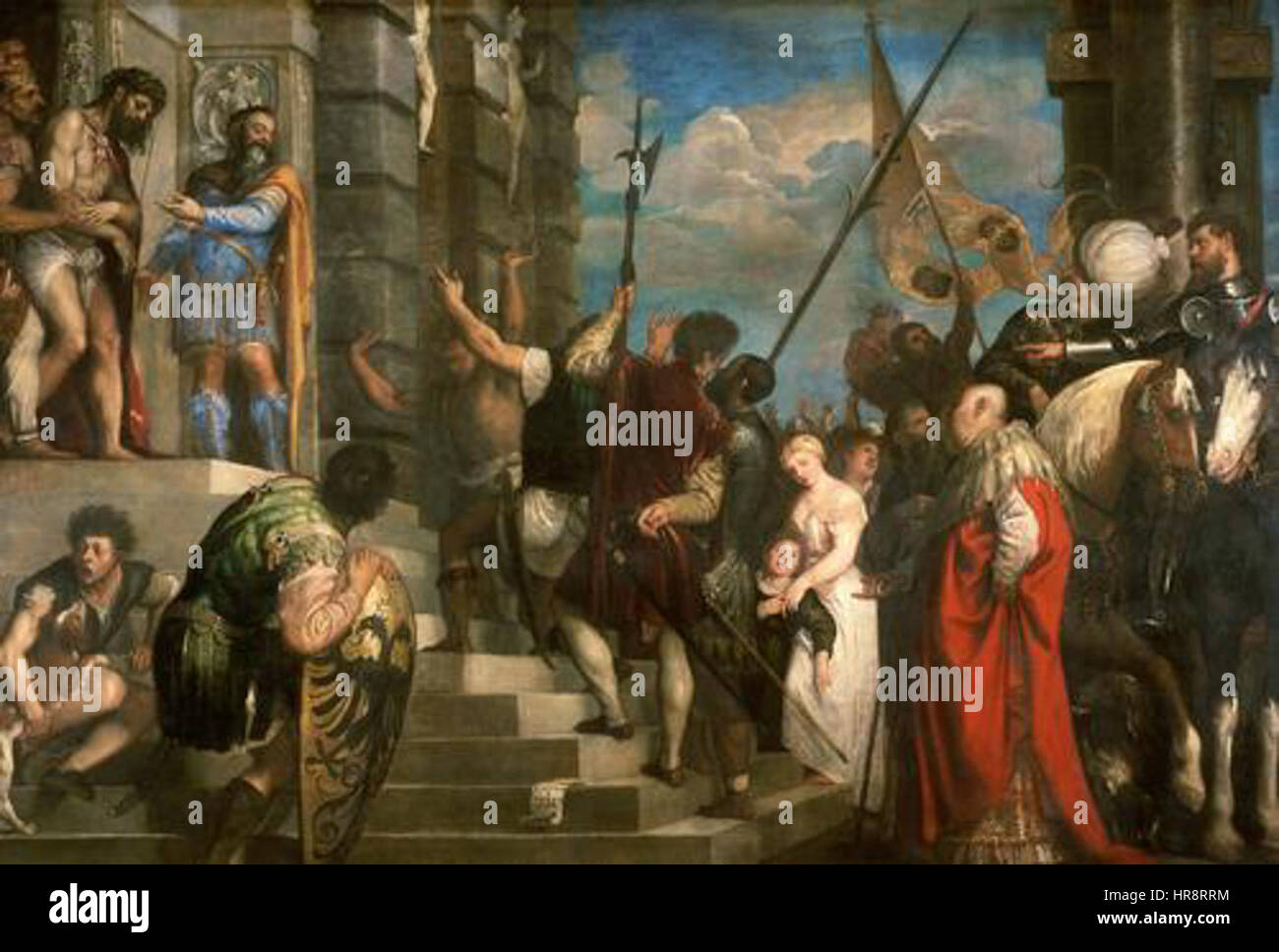 Titian - Ecce Homo Stock Photo - Alamy