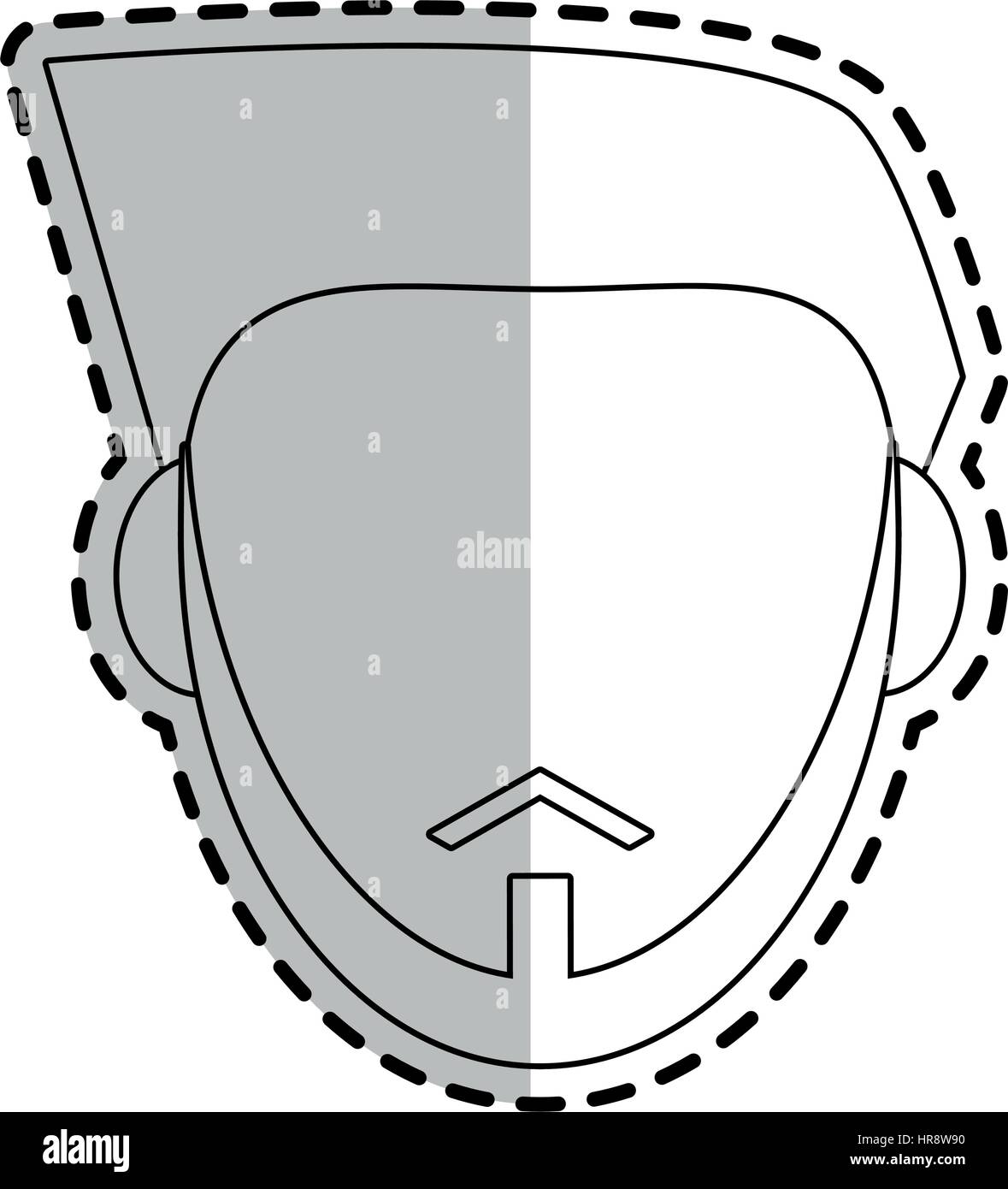 abstract faceless man icon image Stock Vector Image & Art - Alamy