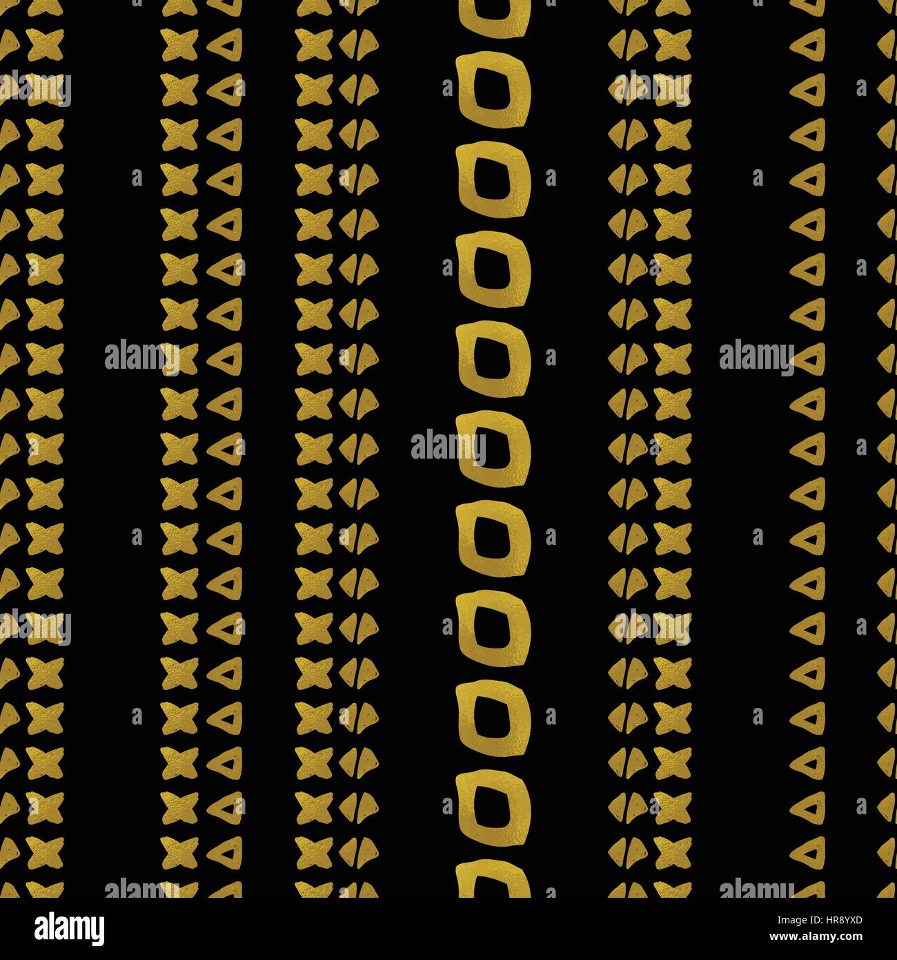 Geometric black and gold seamless pattern Stock Vector Image & Art - Alamy