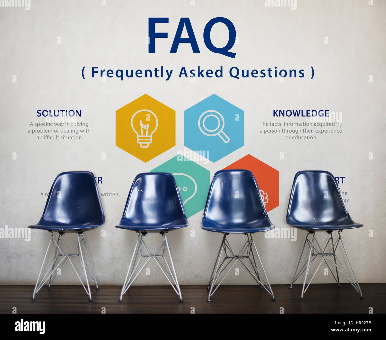 Customer Service Faqs Illustration Concept Stock Photo Alamy