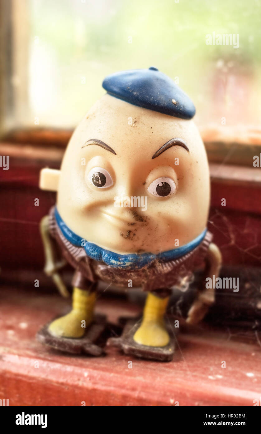 Humpty Dumpty toy old for editorial pictures Stock Photo