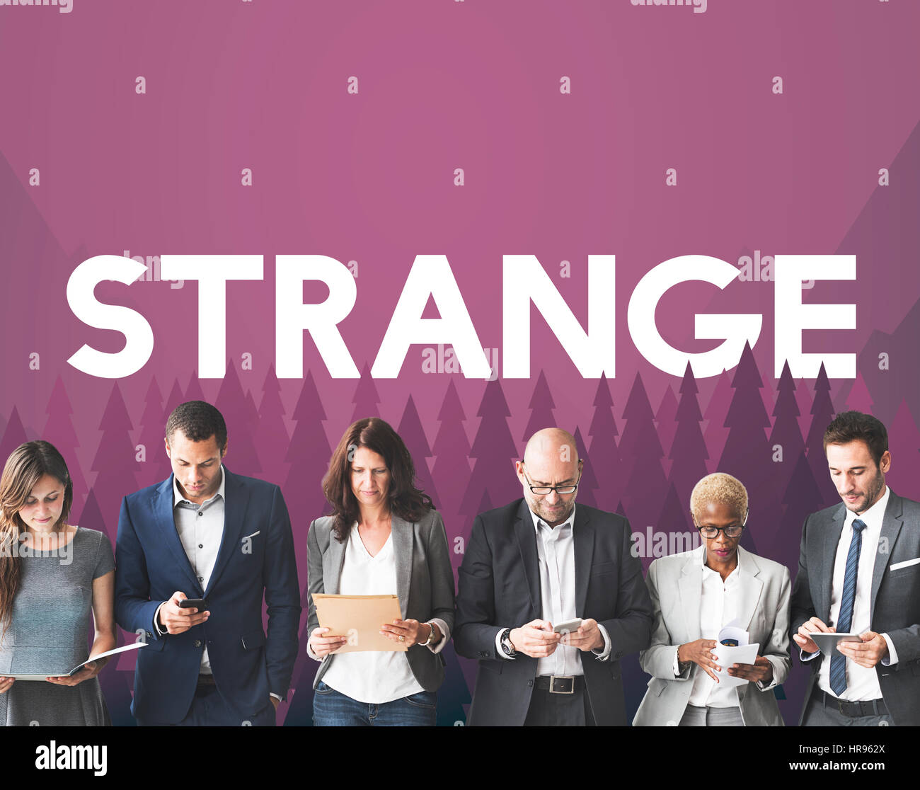 Quite Strange Curious Mystery Bizarre Strange Concept Stock Photo - Alamy