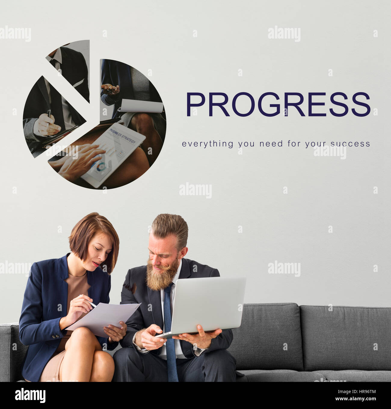 Performance Analysis Strategy Progress Investment Stock Photo Alamy