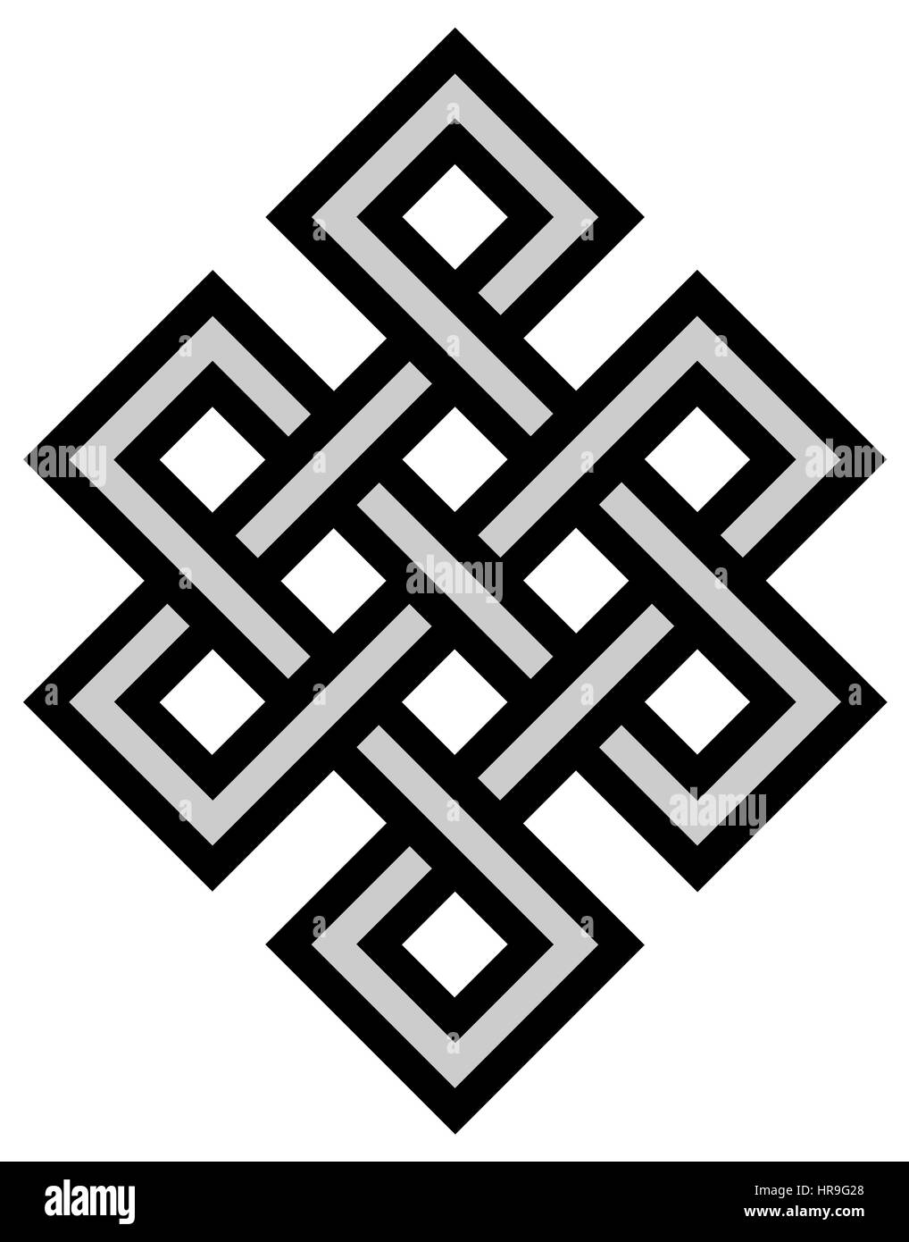 Tibetan buddhism symbol endless knot hi-res stock photography and images -  Alamy