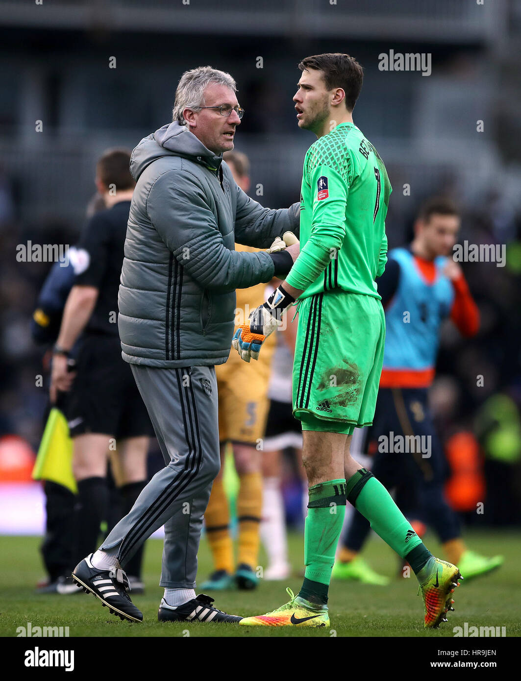 Tottenham hotspur goalkeeper coach hires stock photography and images