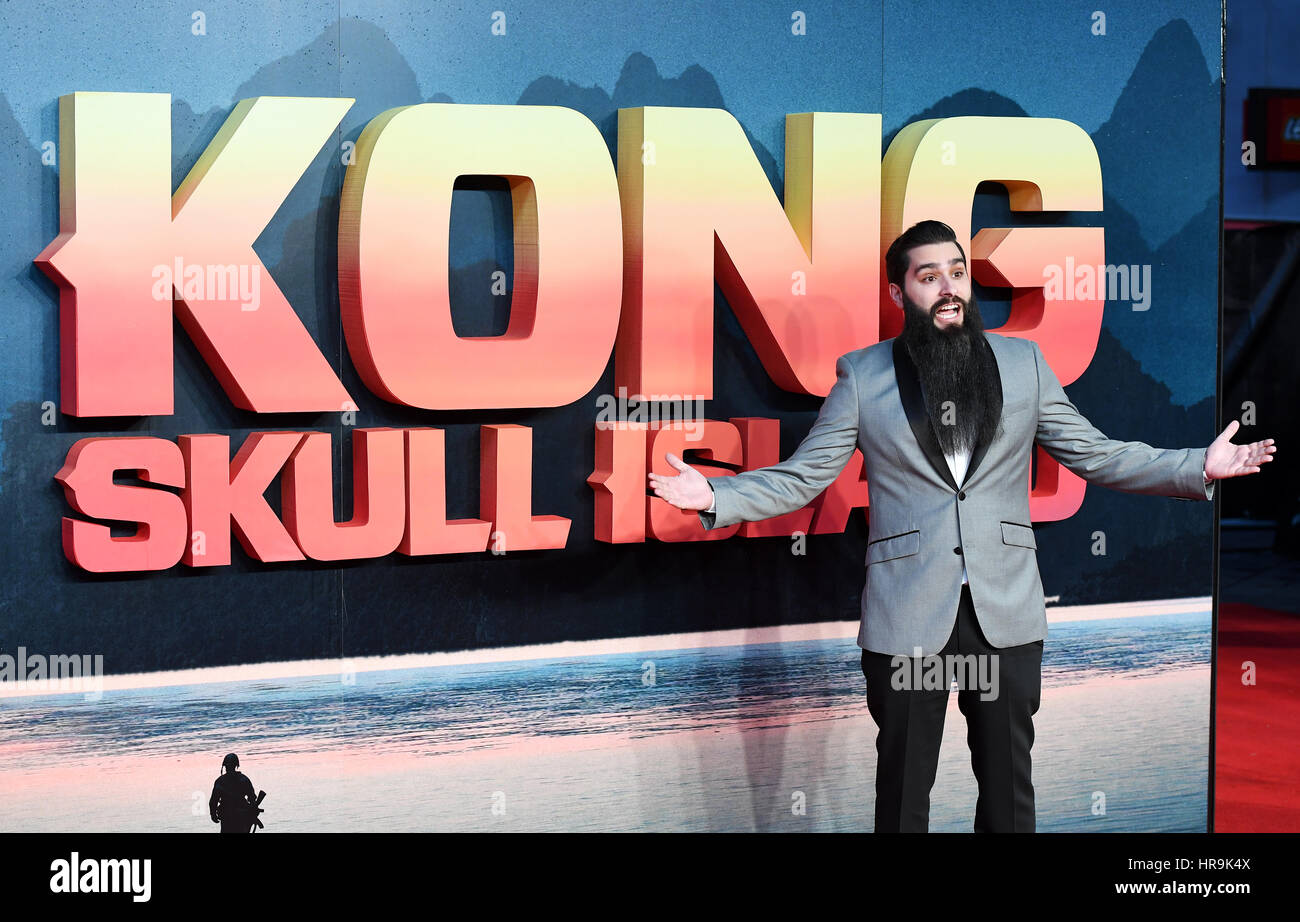 Jordan Vogt-Roberts the Kong: Skull Island Euorpean Premiere at Cineworld Leicester Square, London Stock Photo - Alamy