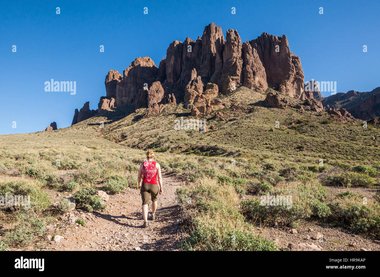 lost dutchman hiking map
