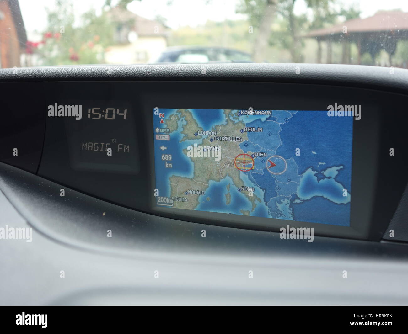 OEM navigation display unit inside dashboard,professional big display navigation unit with