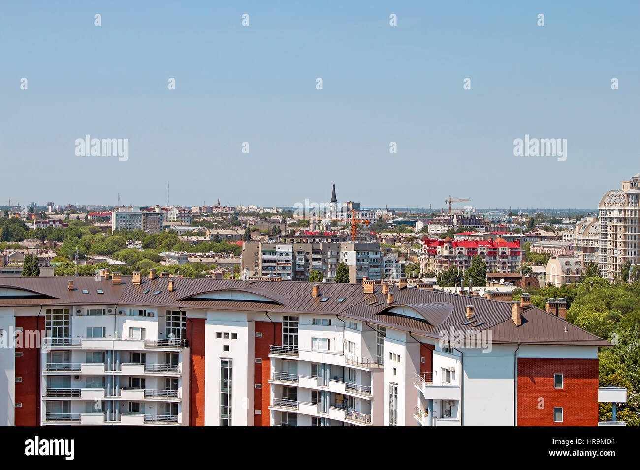 Nice view of Odesa, port city in Ukraine Stock Photo