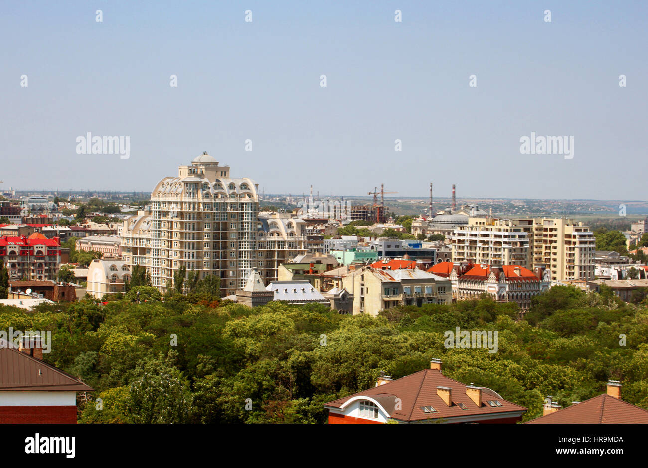 Nice view of Odesa, port city in Ukraine Stock Photo