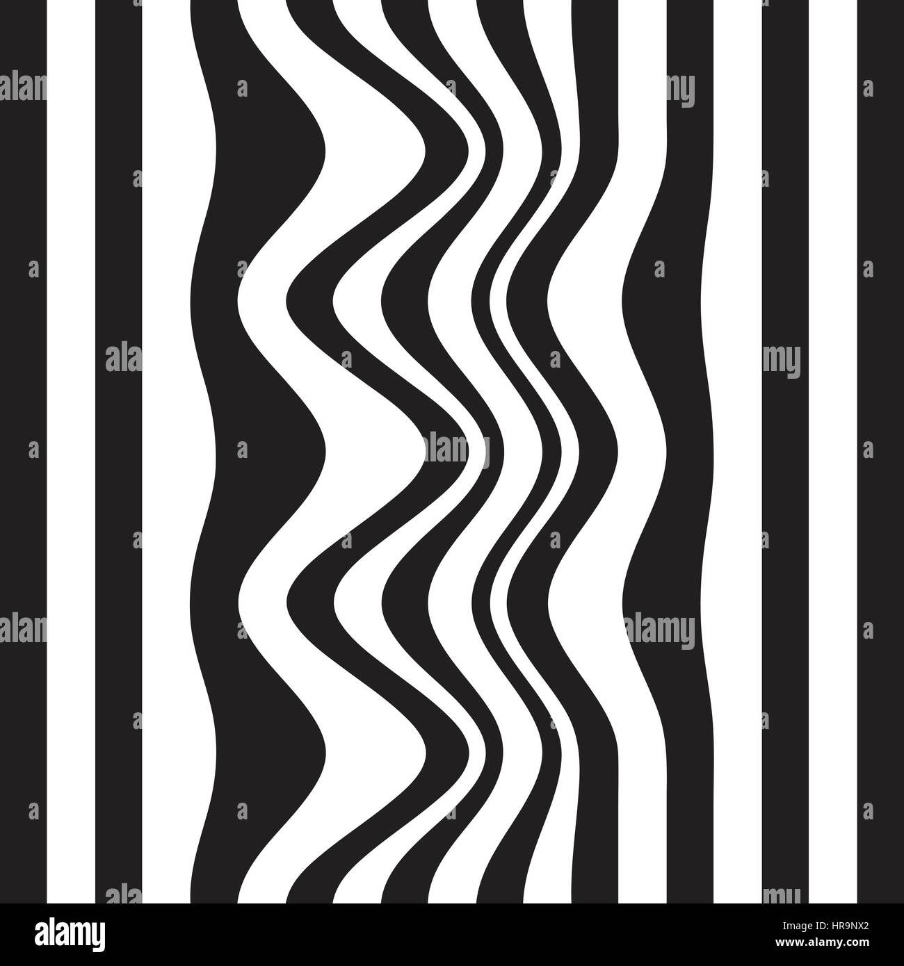 Striped abstract background. black and white zebra print. Vector ...