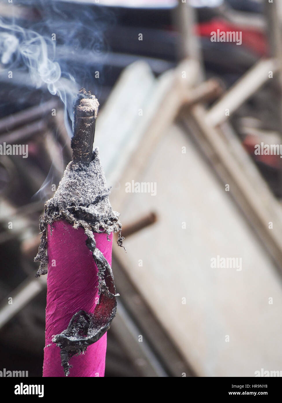 Incense burning hi-res stock photography and images - Alamy