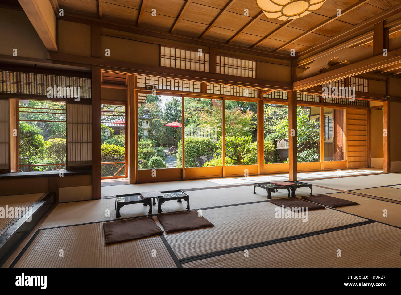 Japanese garden tea house hires stock photography and images Alamy