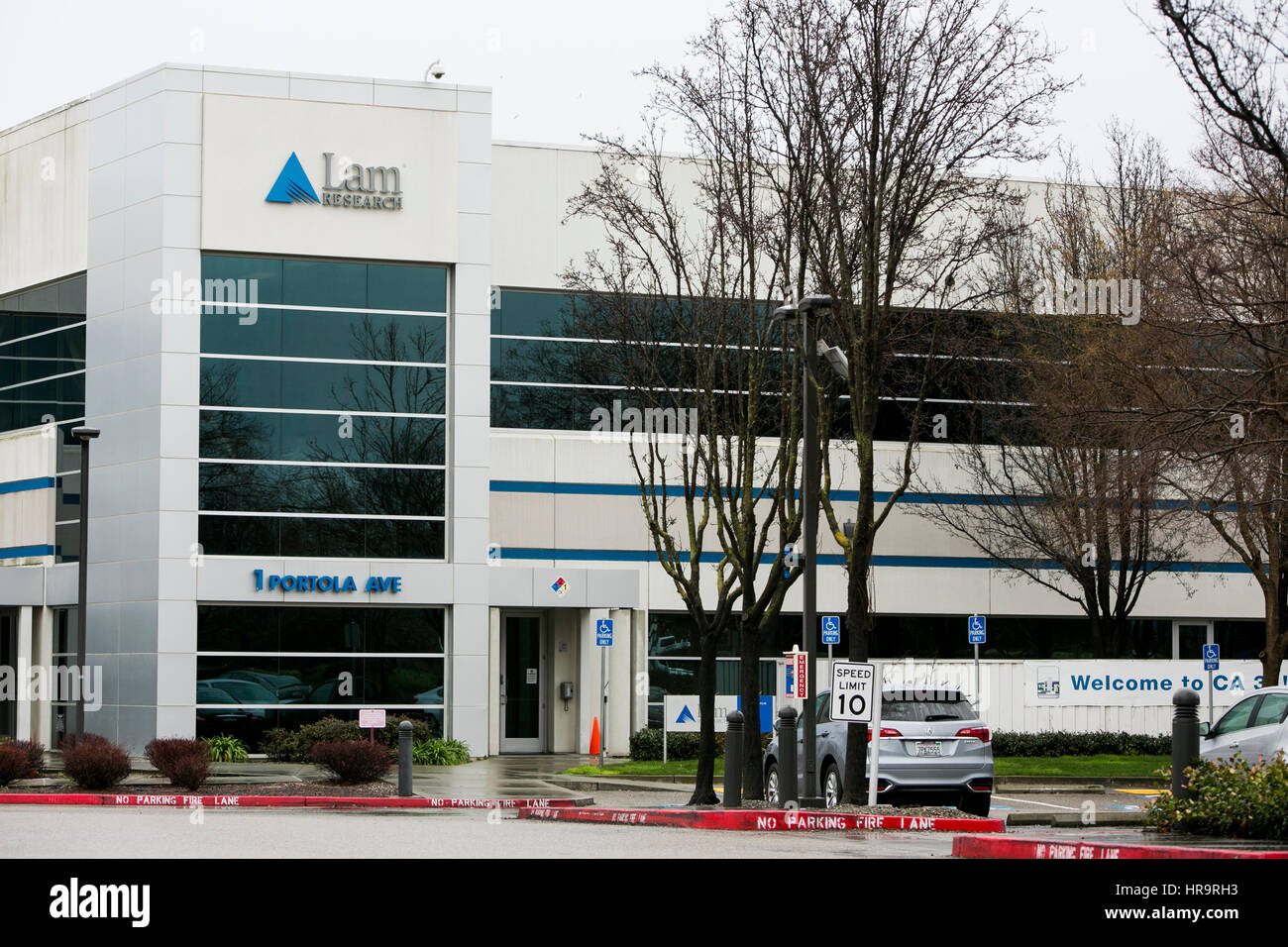 A logo sign outside of a facility occupied by the Lam Research Corporation  in Livermore, California, on February 18, 2017 Stock Photo - Alamy