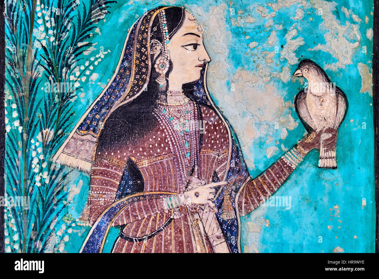 Indian Princess Painting High Resolution Stock Photography and Images ...