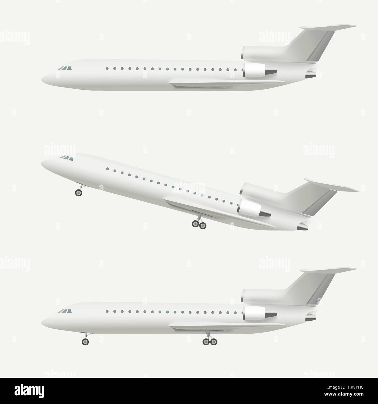 Airplane Stock Vector