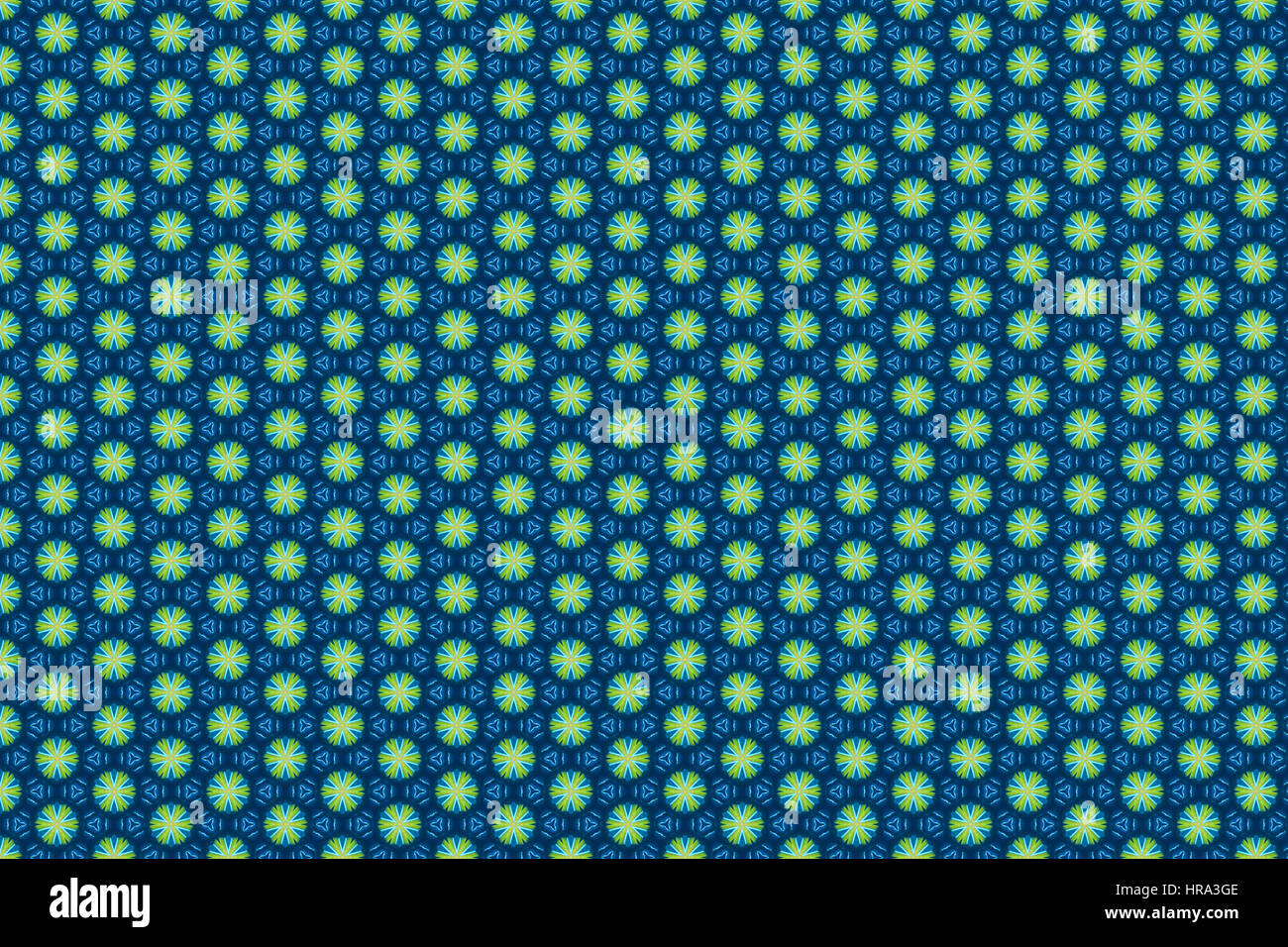 Abstract blue flowers background pattern Stock Photo - Alamy