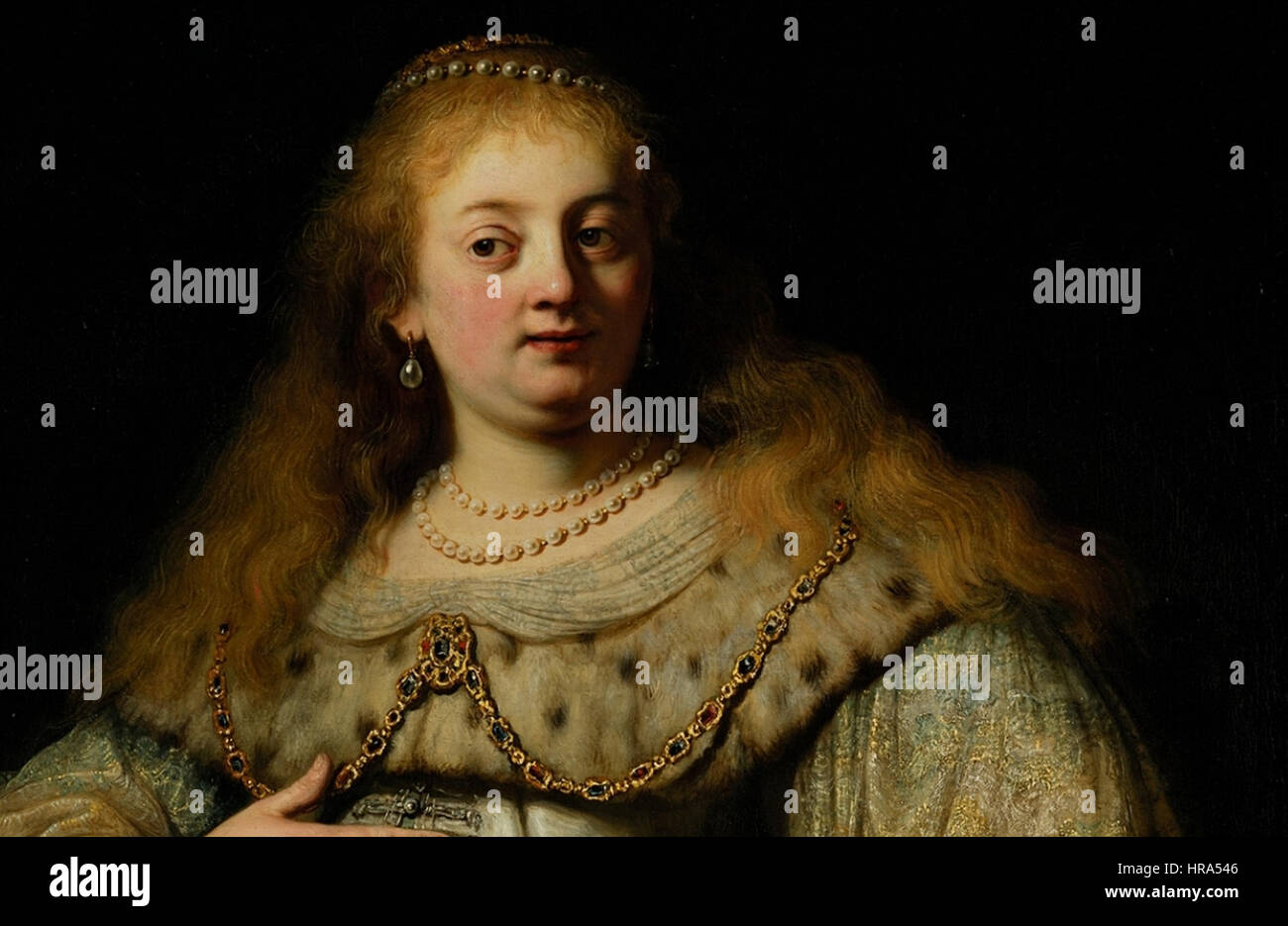 Rembrandt Artemis Detail Artemis Stock Photo Alamy