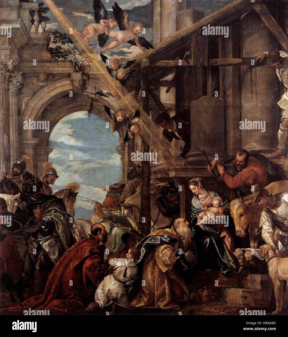 Paolo Veronese - Adoration of the Magi - WGA24820 Stock Photo - Alamy