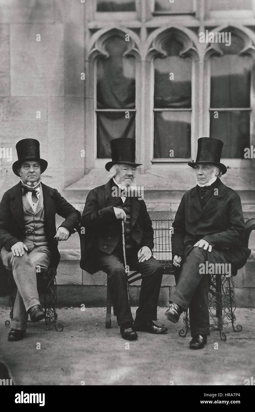 Reverend Benjamin Godwin in middle Stock Photo Alamy