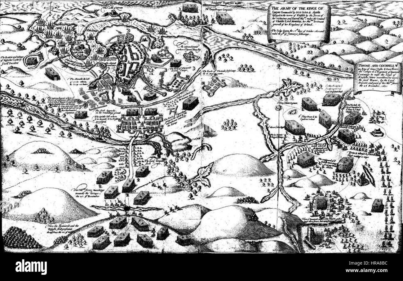 Siege and Battle of Kinsale, 1601 Stock Photo Alamy