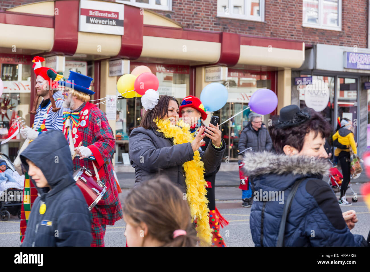 Stolberg Germany Rose Monday Parade Rosenmontagszug On