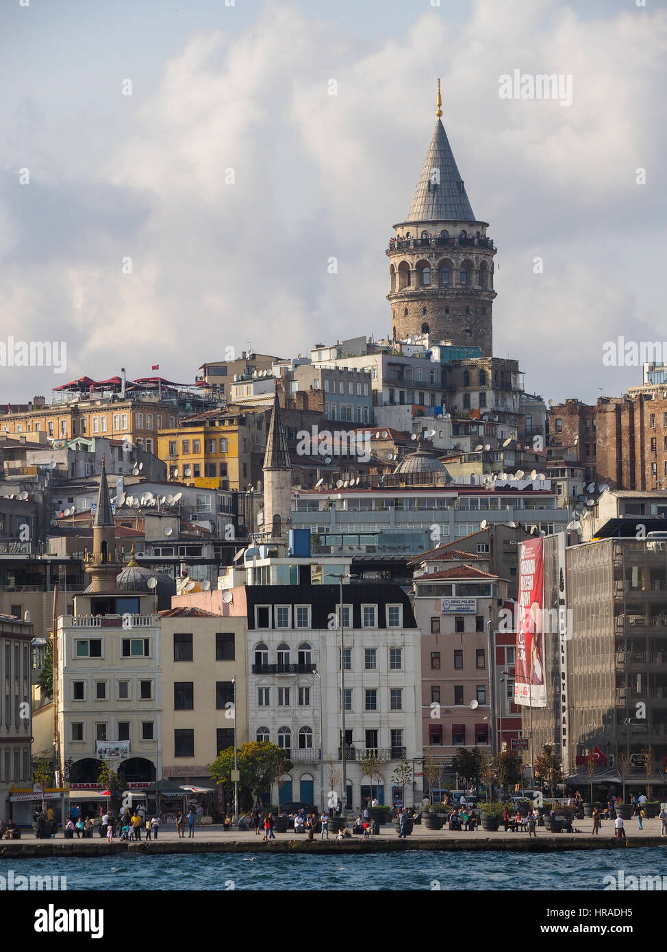 GALATA TOWER, BEYOGLU ISTANBUL TURKEY Stock Photo