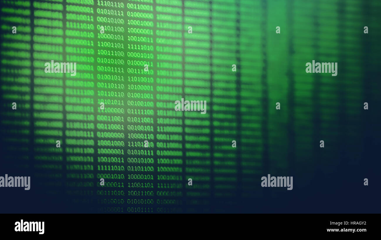 Binary code background Stock Photo - Alamy