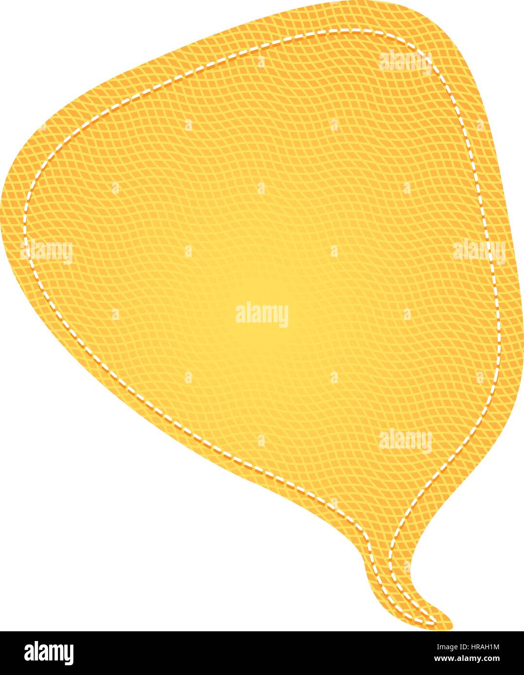 dotted line with callout for dialogue shaped rounded with texture in ...